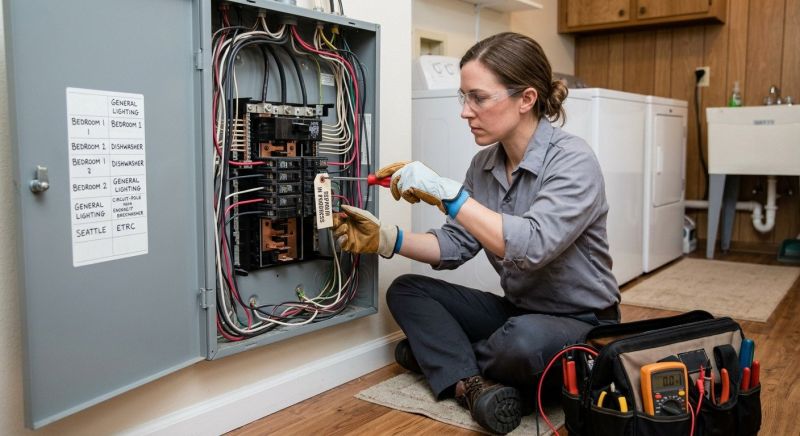 Main Breaker Panel Repair in Prescott Valley, AZ